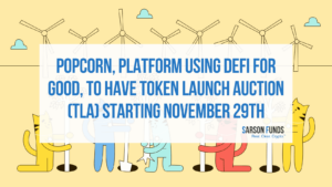 Popcorn Token Launch Auction