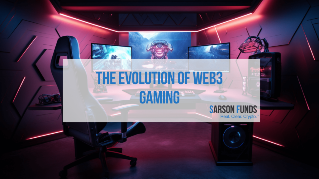 The evolution of web3 gaming